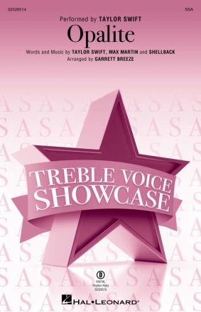 Opalite SSA Chorpartitur