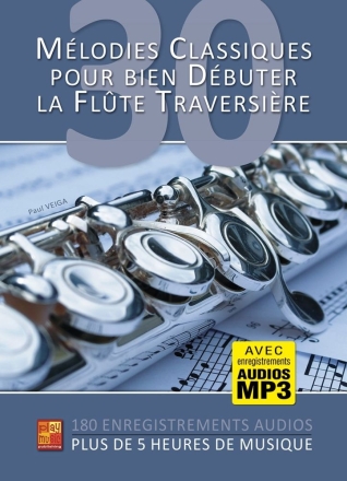 30 m�lodies classiques Fl�te Buch + Online-Audio