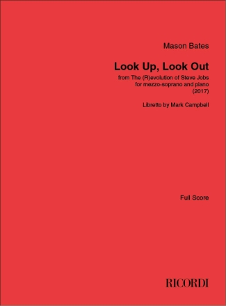 Look Up, Look Out Mezzo Soprano Voice and Piano Buch