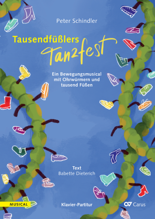 Tausendf��lers Tanzfest f�r Kinderchor, Soli, Sprechrollen, Instrumente Klavier-Partitur (Klavierfassung)