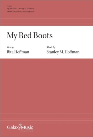 My Red Boots SATB a Cappella Chorpartitur