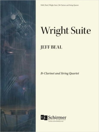 Wright Suite String Quartet and Clarinet Partitur + Stimmen