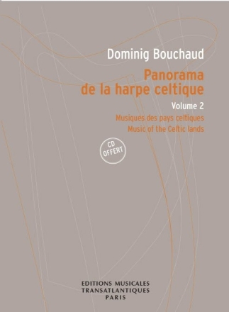 Panorama De La Harpe Celtique Volume 2 Harfe Buch und CD