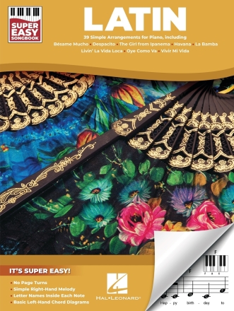 Latin - Super Easy Songbook Klavier Buch