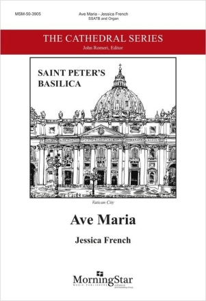 Ave Maria SSATB and Organ Chorpartitur