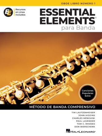 Essential Elements para Banda-Oboe Lib1 Oboe Buch + Medien Online
