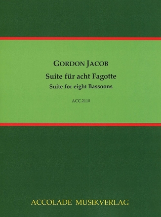 Suite f�r 8 Fagotte Partitur und Stimmen