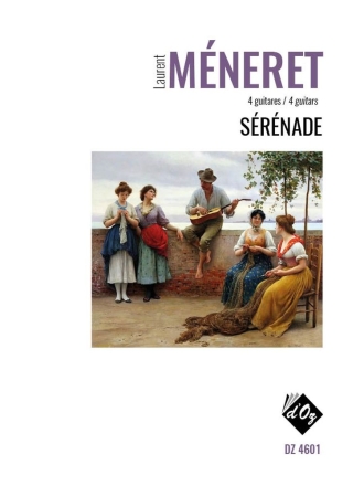 S�r�nade Gitarrenquartett Partitur + Stimmen