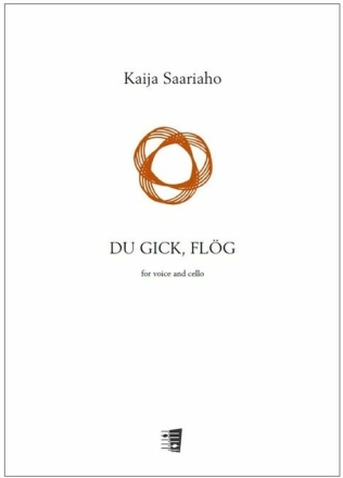 Du gick, fl�g Gesang und Violoncello Vokalpartitur