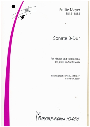 Sonate B-Dur f�r Klavier und Violoncello