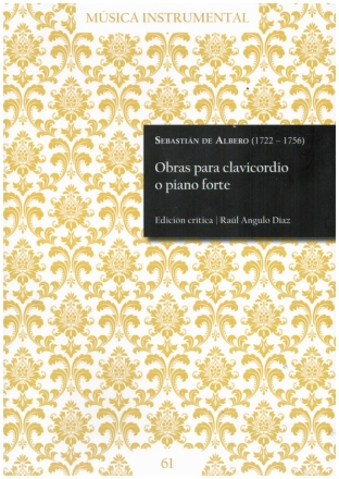 Obras para clavicordio o piano forte Works for harpsichord or piano forte