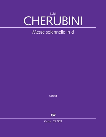 Messe solennelle in d f�r Soli SSATTB, gem Chor, Bl�ser, Streicher Dirigierpartitur (la)