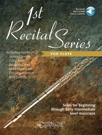 1st Recital Series for Flute Fl�te Buch + Online-Audio