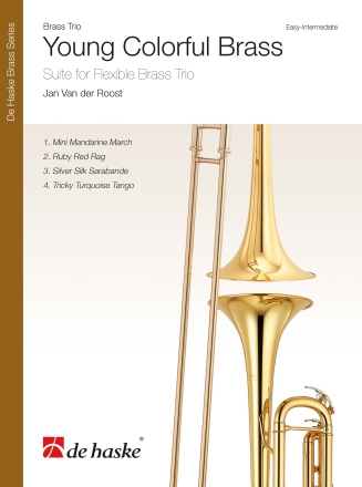 Young Colorful Brass Flexible Brass Trio Partitur + Stimmen