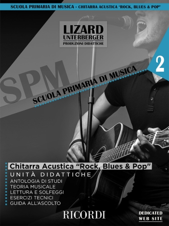 Chitarra acustica rock, blues & pop vol. 2 Gitarre Buch + Online-Audio