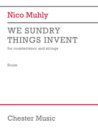 We Sundry Things Invent Streichensemble Klavierauszug