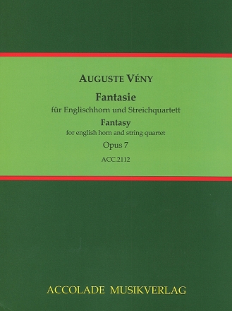 Fantasie op.7 f�r Englischhorn und Streichquartett Partitur und Stimmen