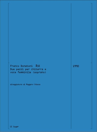 Ase (Algo II ) High Voice and Guitar Partitur