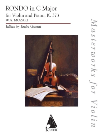 Rondo in C Major K. 373 Violine und Klavier Buch + Einzelstimme(n)
