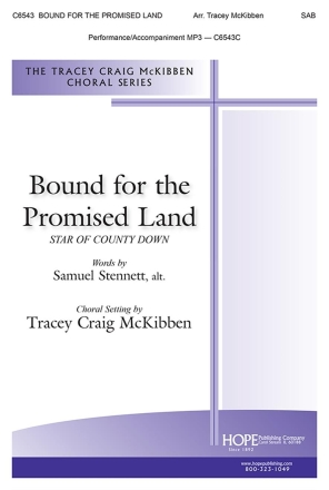 Bound for the Promised Land SAB and Piano Chorpartitur