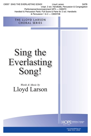 Sing the Everlasting Song! SATB and Piano Chorpartitur