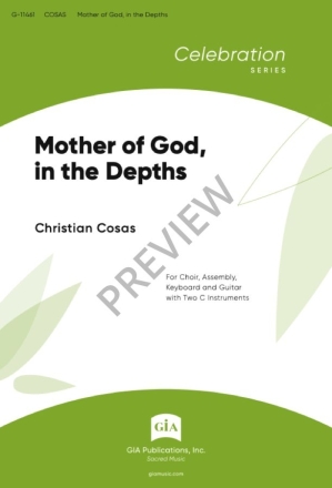 Mother of God, in the Depths SATB and Ensemble Chorpartitur