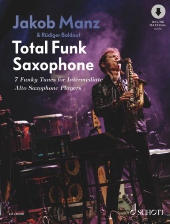 Total Funk & Saxophone for intermediate alto saxophone players