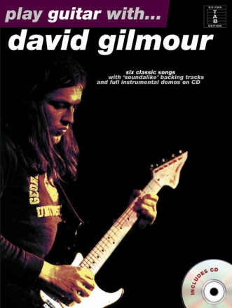 Play Guitar With... David Gilmour Guitar TAB Buch und CD