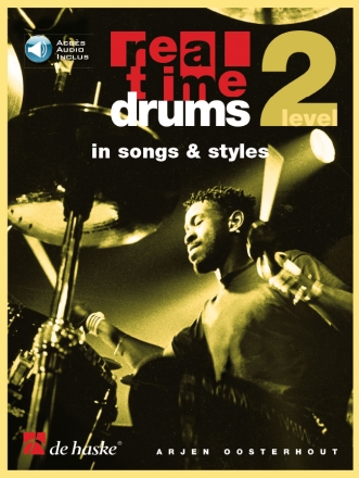 Real Time Drums in Songs & Styles (F) Schlagzeug Buch + Online-Audio