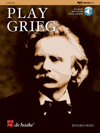 Play Grieg Violine Buch + Online-Audio
