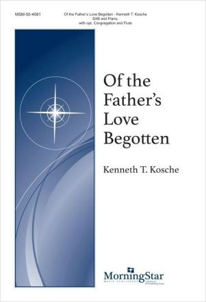 Of the Father's Love Begotten SAB and Piano Chorpartitur