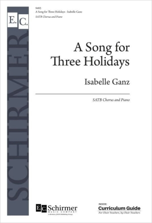 A Song for Three Holidays SATB and Piano Chorpartitur
