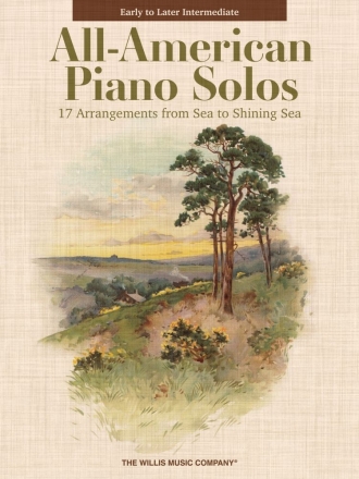 All-American Piano Solos Klavier Buch