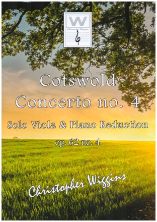 Cotswold Concerto no.4 op.62 no.4 for viola and orchestra solo viola and piano reduction