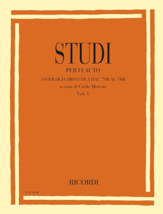 Studi per flauto a cura di Carlo Morena - Vol. 1 Fl�te Buch