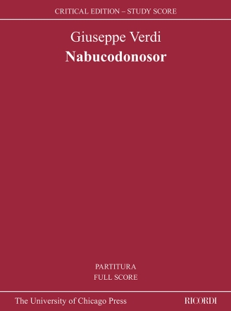 Nabucodonosor Orchestra Studienpartitur