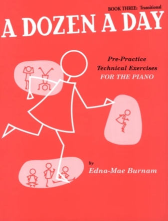 A Dozen a Day vol.3 for piano Prepractice Technical Exercises