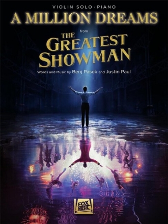 A Million Dreams (from The Greatest Showman) for violin and piano