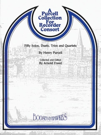 A Purcell Collection for Recorder Consort f�r 1-4 Blockfl�ten