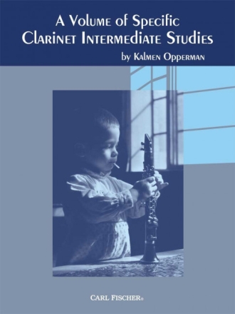 A Volume of specific Clarinet intermediate Studies for the Development Strength and digital Independence in Fingers and Hands for clarinet