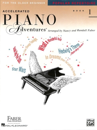 Accelerated Piano Adventures - Popular Repertoire vol.1 for piano
