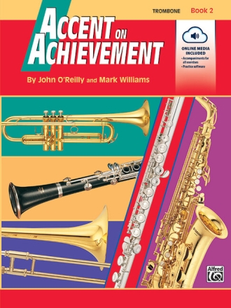 Accent on Achievement vol.2 (+CD-ROM): for band trombone bass clef