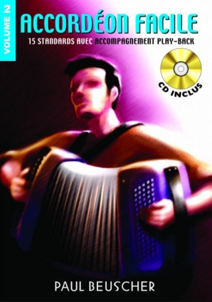 Accordeon facile vol.2 (+CD) 15 standards for accordeon