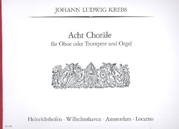 Acht Chor�le f�r Oboe oder Trompete und Orgel
