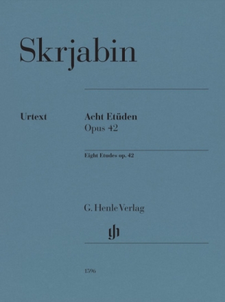 Acht Et�den op. 42 f�r Klavier zu zwei H�nden