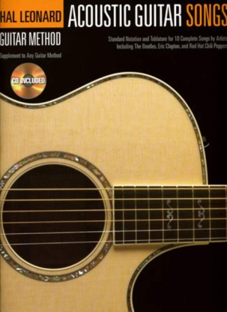 Acoustic Guitar Songs (+CD) songbook vocal/guitar/tab 