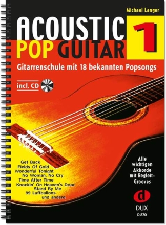 Acoustic Pop Guitar Band 1 (+Online Audio) f�r Gitarre