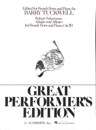 Adagio and Allegro op.70 for french horn and piano