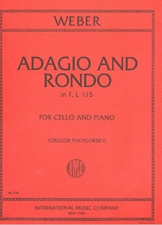 Adagio and Rondo F major for cello and piano