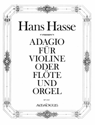Adagio f�r Violine (Fl�te) und Klavier P�uler, Bernhard,  ed